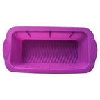 Silicone Cake Mold Baking Accessories Rectangular Bread Mold Toast Pan Cake Moulds Home Kitchen Tools Silicone Bread Loaf Pan Non-Stick Silicone Baking Mold For Homemade Baking Cakes Breads