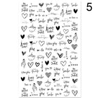 Flowers Leaves Line 3D Nail Stickers Autumn Winter Fall Leaf Design Transfer Sliders Abstract Waves Nail Art Decals Manicures  Decal Self-Adhesive 3D Wave Design Decoration for Women Girls Tape Nail Art Stickers Decal Decoration Stevvex