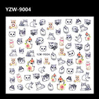 Full Beauty 1pc Black Flower Vine Nail Water Sticker Leaf Lace Design Slider Nail Art Decal Beauty Foils Decoration Nail Decals for Women Nail Art Stickers Water Transfer Decals Design Nail Art Supplies Manicure Acrylic Nail Foil Stencils Decorations Stevvex
