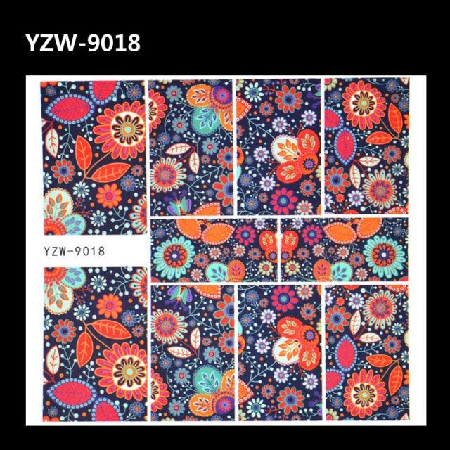 Full Beauty 1pc Black Flower Vine Nail Water Sticker Leaf Lace Design Slider Nail Art Decal Beauty Foils Decoration Nail Decals for Women Nail Art Stickers Water Transfer Decals Design Nail Art Supplies Manicure Acrylic Nail Foil Stencils Decorations Stevvex