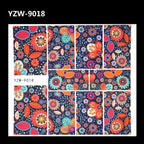 Full Beauty 1pc Black Flower Vine Nail Water Sticker Leaf Lace Design Slider Nail Art Decal Beauty Foils Decoration Nail Decals for Women Nail Art Stickers Water Transfer Decals Design Nail Art Supplies Manicure Acrylic Nail Foil Stencils Decorations Stevvex