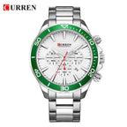 Men's Waterproof Watch With Chronometers, Date Display Excellent Background Unique Design Perfect Gift Stevvex
