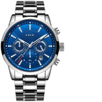 Men's Waterproof Watch With Chronometers Date Display Gold Detail Excellent Background Perfect Gift Stevvex