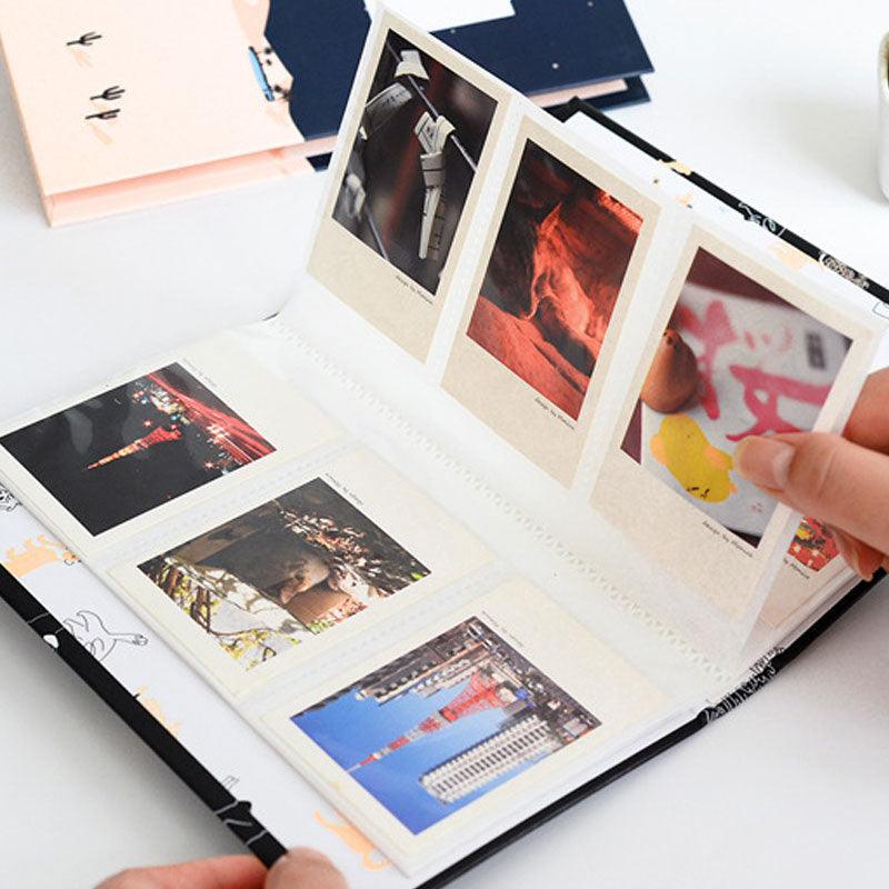 84 Pockets Mini Instant Polaroid Photo Album for 3 Inches Picture Polaroid Family Scrapbook Albums Family Anniversary Gift For Couple Stevvex