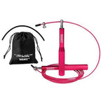 Professional 3 in 1 Skipping Rope Speed Jump Rope For Fitness Skip Workout Training Tangle Free Skipping Rope Adjustable Length Outdoor Jumping Ropes With Carrying Bag Spare Cable Stevvex