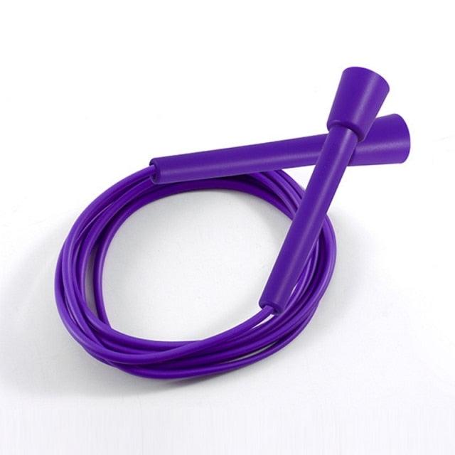 Professional Jump Rope  Men Gym PVC Skipping Rope Ropes With Plastic Handles For Any Skill Level Sports Segmented Jump Rope For Outdoor Fitness Gym Men Women Stevvex