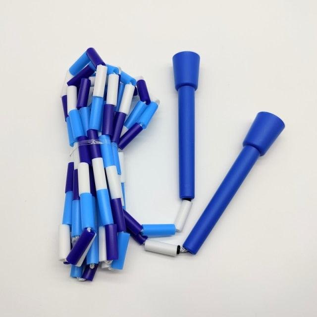 Professional Jump Rope  Men Gym PVC Skipping Rope Ropes With Plastic Handles For Any Skill Level Sports Segmented Jump Rope For Outdoor Fitness Gym Men Women Stevvex