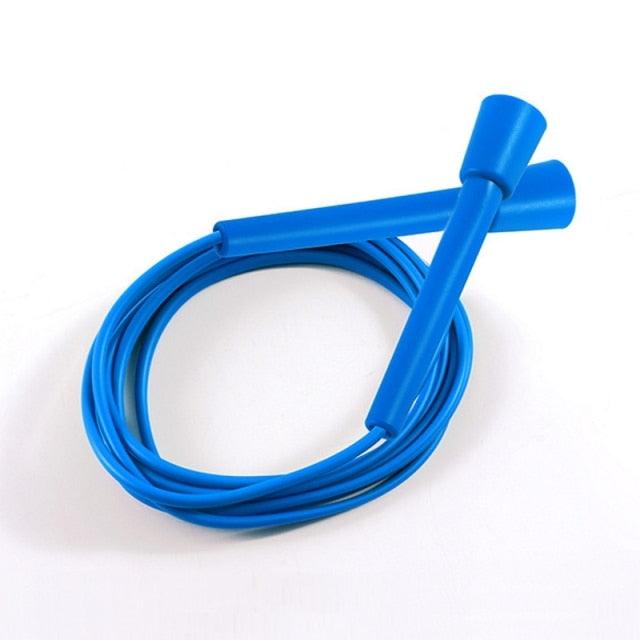 Professional Jump Rope  Men Gym PVC Skipping Rope Ropes With Plastic Handles For Any Skill Level Sports Segmented Jump Rope For Outdoor Fitness Gym Men Women Stevvex
