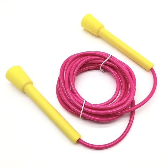 Professional Jump Rope  Men Gym PVC Skipping Rope Ropes With Plastic Handles For Any Skill Level Sports Segmented Jump Rope For Outdoor Fitness Gym Men Women Stevvex
