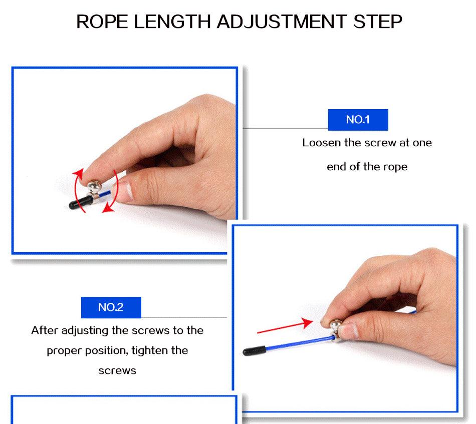 Professional Jump Rope Speed Skipping For Fitness Workout Training Flexible Jump Ropes For Fitness Quite Skipping Rope With Bearing Aluminum Alloy Handle And Carrying Bag Stevvex