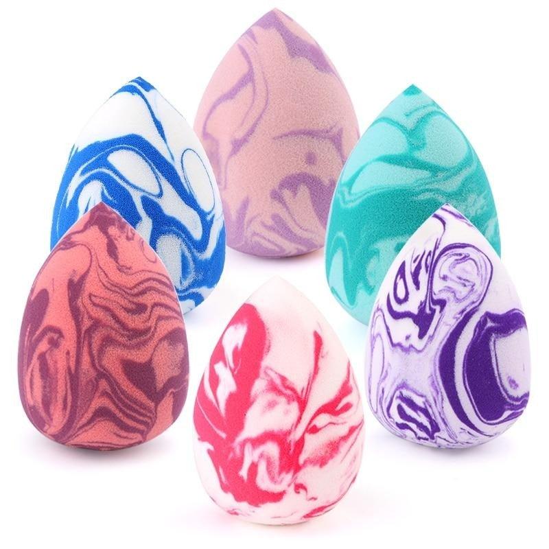 Professional Makeup Sponge Different Soft Shape Concealer Sponge Mix Powder Cosmetic Puff Make Up Colorful Sylish
