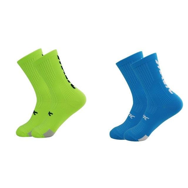 Professional Unisex Cycling Socks For Men And Women Outdoor Sports Socks Cycling Socks Breathable Men Women Climbing Hiking Walking Running Socks Stevvex