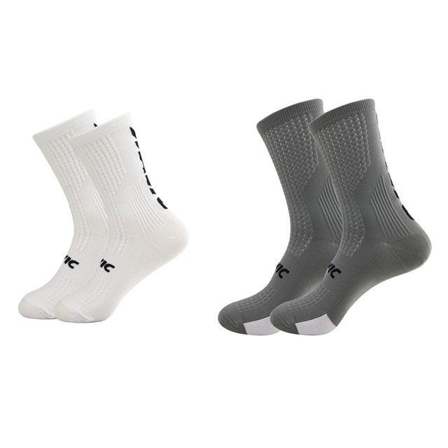 Professional Unisex Cycling Socks For Men And Women Outdoor Sports Socks Cycling Socks Breathable Men Women Climbing Hiking Walking Running Socks Stevvex