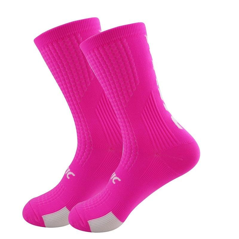Professional Unisex Cycling Socks For Men And Women Outdoor Sports Socks Cycling Socks Breathable Men Women Climbing Hiking Walking Running Socks Stevvex