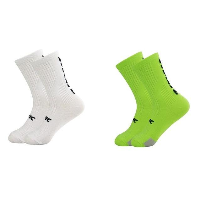 Professional Unisex Cycling Socks For Men And Women Outdoor Sports Socks Cycling Socks Breathable Men Women Climbing Hiking Walking Running Socks Stevvex