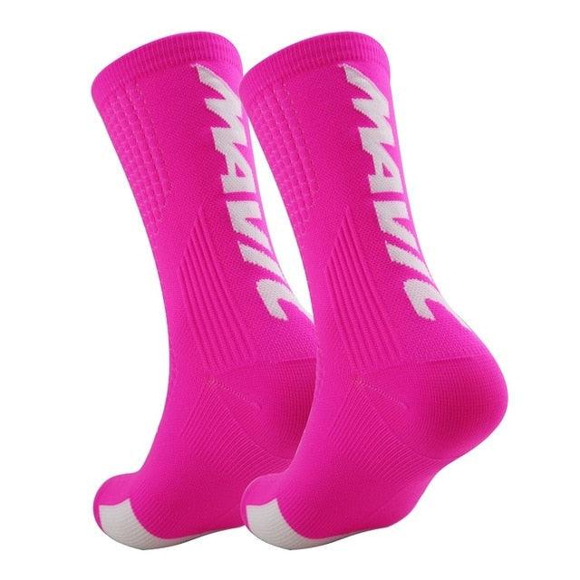 Professional Unisex Cycling Socks For Men And Women Outdoor Sports Socks Cycling Socks Breathable Men Women Climbing Hiking Walking Running Socks Stevvex