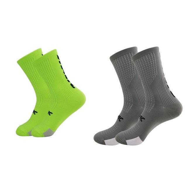 Professional Unisex Cycling Socks For Men And Women Outdoor Sports Socks Cycling Socks Breathable Men Women Climbing Hiking Walking Running Socks Stevvex