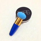 Professional Women Beauty Sponge Mushroom Head Powder Puff With Handle Smooth Shaped Make Up Colorful Sylish Design