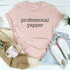 Professional Yapper Tee Peachy Sunday