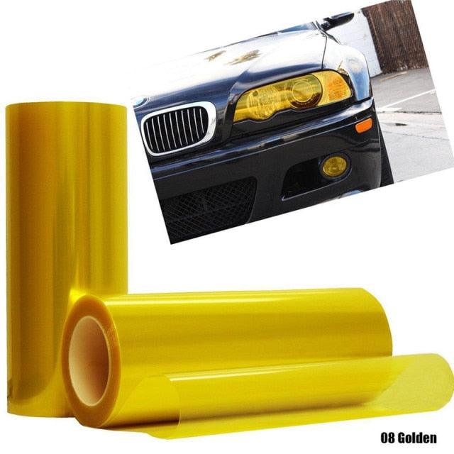 Promotion! 30x60cm Car Tint Fashion Headlight Taillight Fog Light Vinyl Smoke Film Sheet Sticker Cover Car Styling Self Adhesive Auto Car Tint Chrome Chameleon Headlight Taillight Fog Light Vinyl Smoke Film Sheet Sticker Cover For All Cars Stevvex