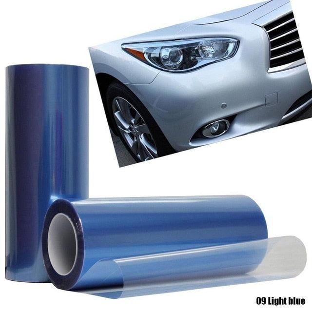 Promotion! 30x60cm Car Tint Fashion Headlight Taillight Fog Light Vinyl Smoke Film Sheet Sticker Cover Car Styling Self Adhesive Auto Car Tint Chrome Chameleon Headlight Taillight Fog Light Vinyl Smoke Film Sheet Sticker Cover For All Cars Stevvex
