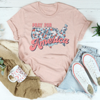 Pray For America Tee Peachy Sunday