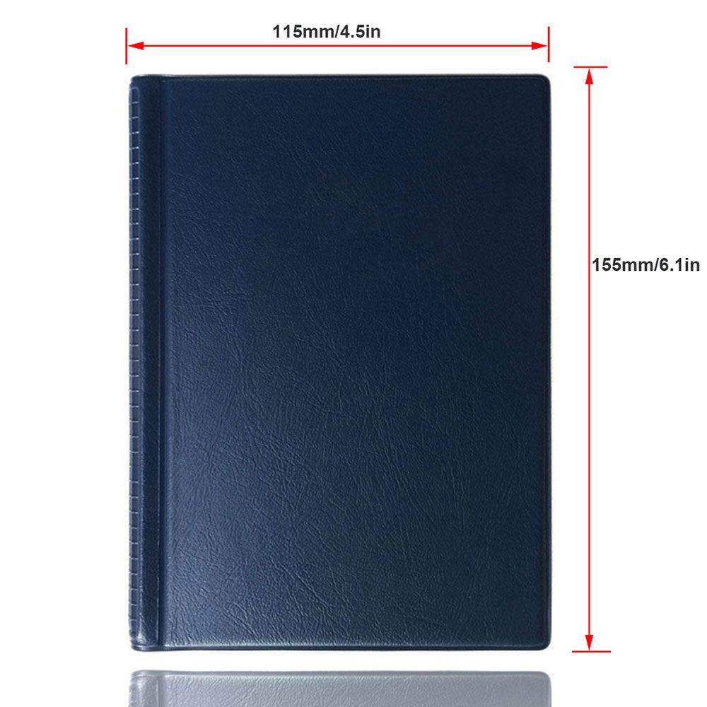 PU Leather Coin Album 10 Pages 120 Pockets Coin Album For Coins Pockets Commemorative Coin, Medallions Badges Collection Book Gifts For Friends And Coin Collectors Stevvex