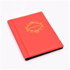 PU Leather Coin Album 10 Pages 120 Pockets Coin Album For Coins Pockets Commemorative Coin, Medallions Badges Collection Book Gifts For Friends And Coin Collectors Stevvex