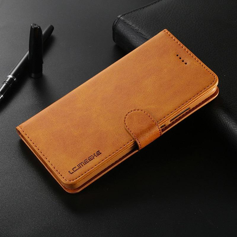 PU Leather Cover with RFID Blocking Card Holder Magnetic Clasp Folio Case For Xiaomi Redmi Note 5 Case Leather Wallet Luxury Cover Redmi Note 5 Pro 10 Pro 10s 9S 9 8 7 4 9T 10 5G 11 Case Flip Cover Stevvex