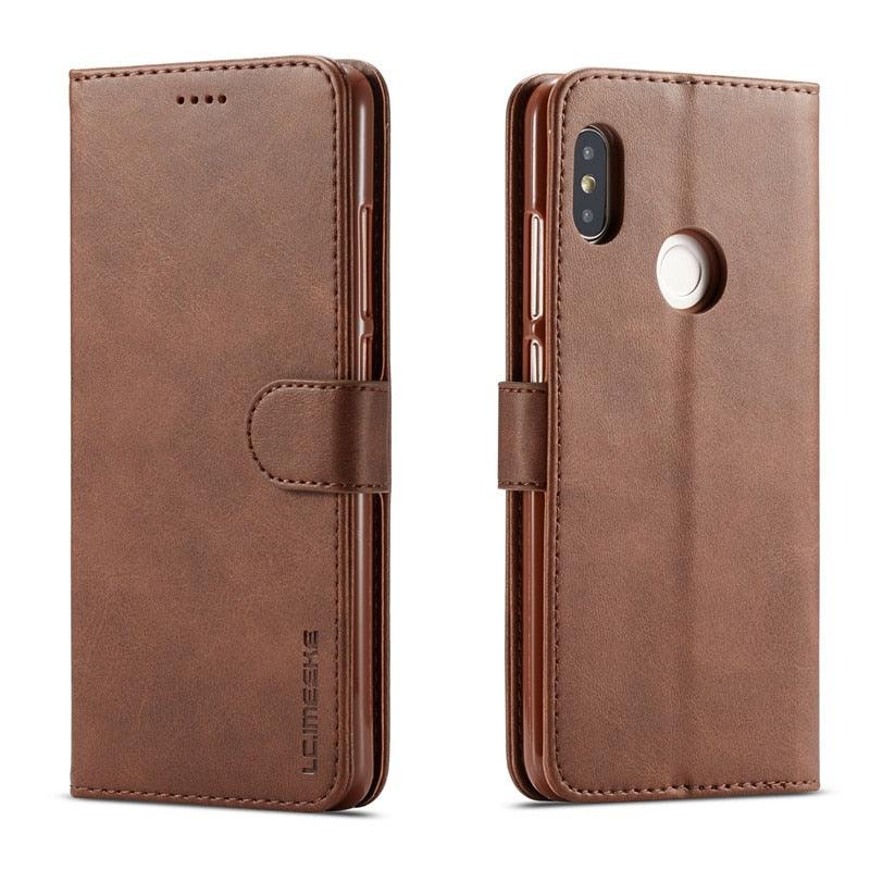 PU Leather Cover with RFID Blocking Card Holder Magnetic Clasp Folio Case For Xiaomi Redmi Note 5 Case Leather Wallet Luxury Cover Redmi Note 5 Pro 10 Pro 10s 9S 9 8 7 4 9T 10 5G 11 Case Flip Cover Stevvex