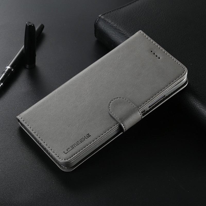 PU Leather Cover with RFID Blocking Card Holder Magnetic Clasp Folio Case For Xiaomi Redmi Note 5 Case Leather Wallet Luxury Cover Redmi Note 5 Pro 10 Pro 10s 9S 9 8 7 4 9T 10 5G 11 Case Flip Cover Stevvex