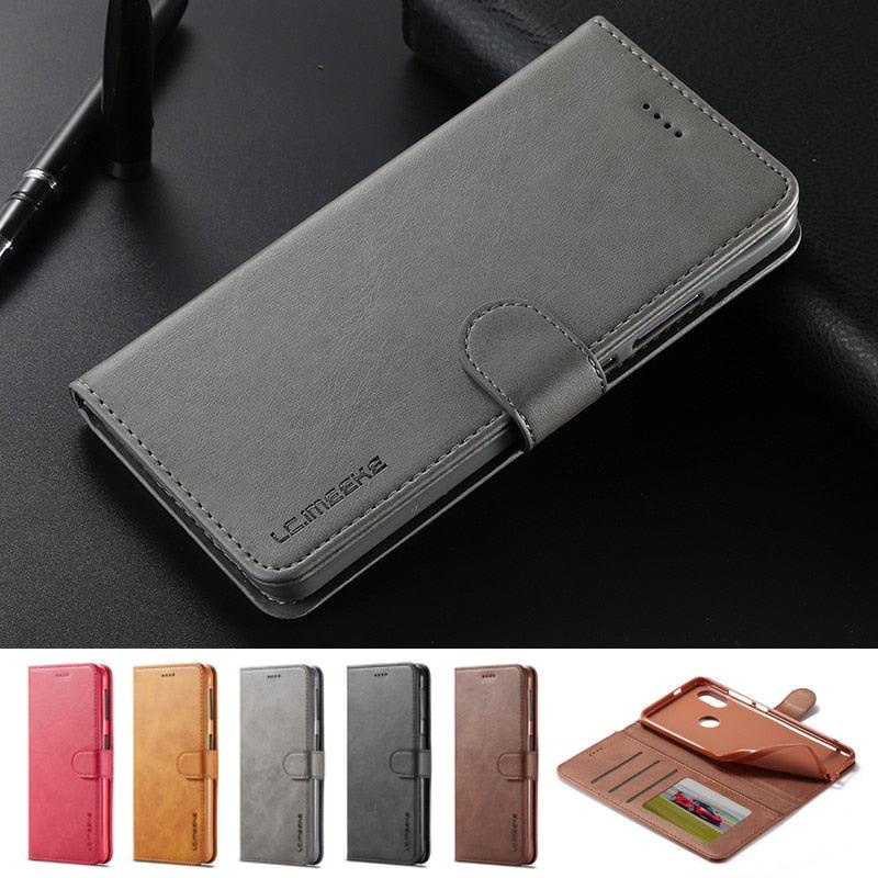 PU Leather Cover with RFID Blocking Card Holder Magnetic Clasp Folio Case For Xiaomi Redmi Note 5 Case Leather Wallet Luxury Cover Redmi Note 5 Pro 10 Pro 10s 9S 9 8 7 4 9T 10 5G 11 Case Flip Cover Stevvex
