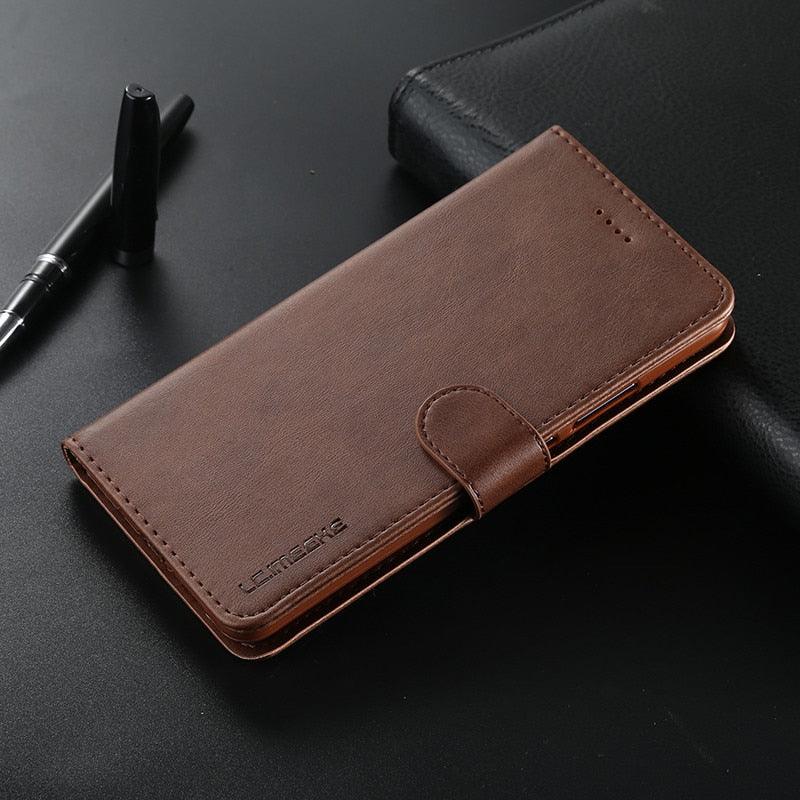 PU Leather Cover with RFID Blocking Card Holder Magnetic Clasp Folio Case For Xiaomi Redmi Note 5 Case Leather Wallet Luxury Cover Redmi Note 5 Pro 10 Pro 10s 9S 9 8 7 4 9T 10 5G 11 Case Flip Cover Stevvex