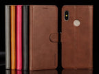 PU Leather Cover with RFID Blocking Card Holder Magnetic Clasp Folio Case For Xiaomi Redmi Note 5 Case Leather Wallet Luxury Cover Redmi Note 5 Pro 10 Pro 10s 9S 9 8 7 4 9T 10 5G 11 Case Flip Cover Stevvex