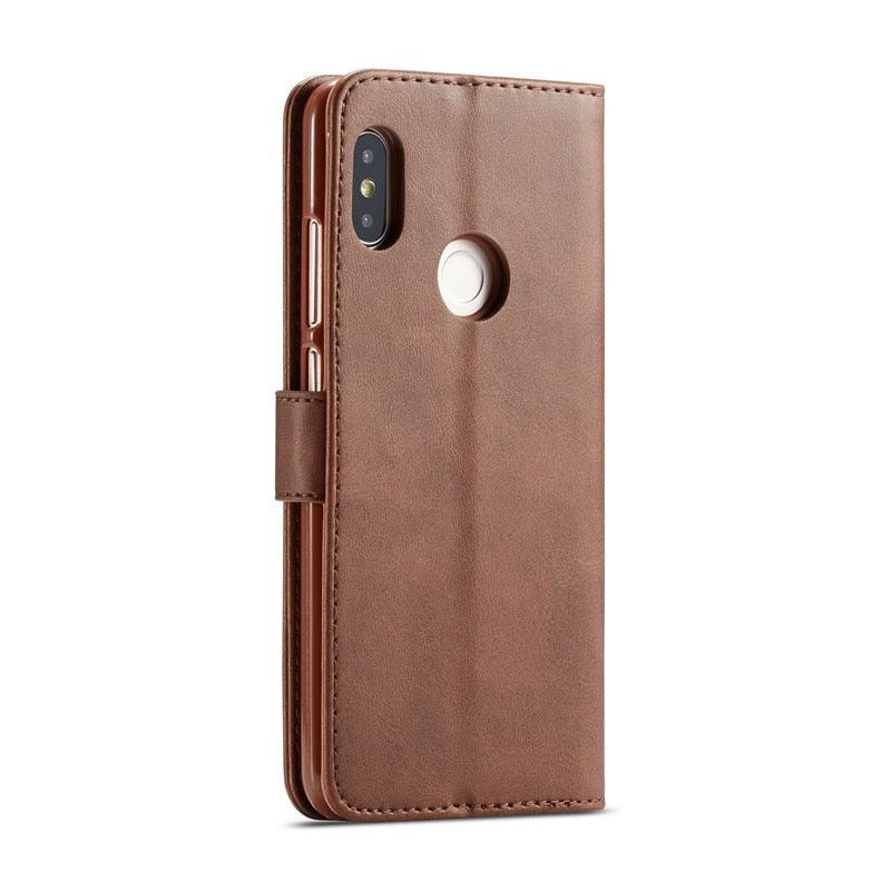 PU Leather Cover with RFID Blocking Card Holder Magnetic Clasp Folio Case For Xiaomi Redmi Note 5 Case Leather Wallet Luxury Cover Redmi Note 5 Pro 10 Pro 10s 9S 9 8 7 4 9T 10 5G 11 Case Flip Cover Stevvex
