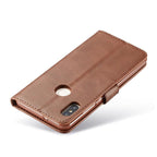 PU Leather Cover with RFID Blocking Card Holder Magnetic Clasp Folio Case For Xiaomi Redmi Note 5 Case Leather Wallet Luxury Cover Redmi Note 5 Pro 10 Pro 10s 9S 9 8 7 4 9T 10 5G 11 Case Flip Cover Stevvex