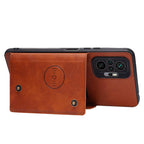 PU Leather Flip Case For Xiaomi Redmi Note 11 11S 10 9 8 9s 9T Mi 12 10T 11T POCO X3 GT X4 Pro F3 Wallet Card Slot Holder Cover Genuine Leather Magnetic Card Holder Folio Cover Stevvex