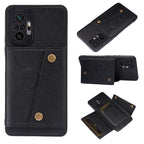 PU Leather Flip Case For Xiaomi Redmi Note 11 11S 10 9 8 9s 9T Mi 12 10T 11T POCO X3 GT X4 Pro F3 Wallet Card Slot Holder Cover Genuine Leather Magnetic Card Holder Folio Cover Stevvex
