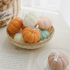 Pumpkin Candle Creative Handmade Aromatherapy Candle Pumpkin Candle Fall Candle Gift Set For Women Aromatherapy Candle Gift For Halloween Decorations Candle Photo Home Restaurant Hotel Decoration Stevvex