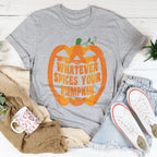 Pumpkin Face Tee Peachy Sunday