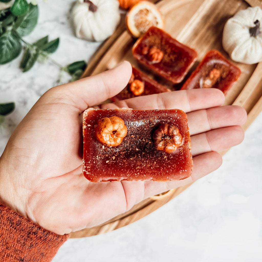 Pumpkin Pecan Waffles Scented XL Natural Wax Melts - Sweet Baked Autumn Home BandsCo Straps