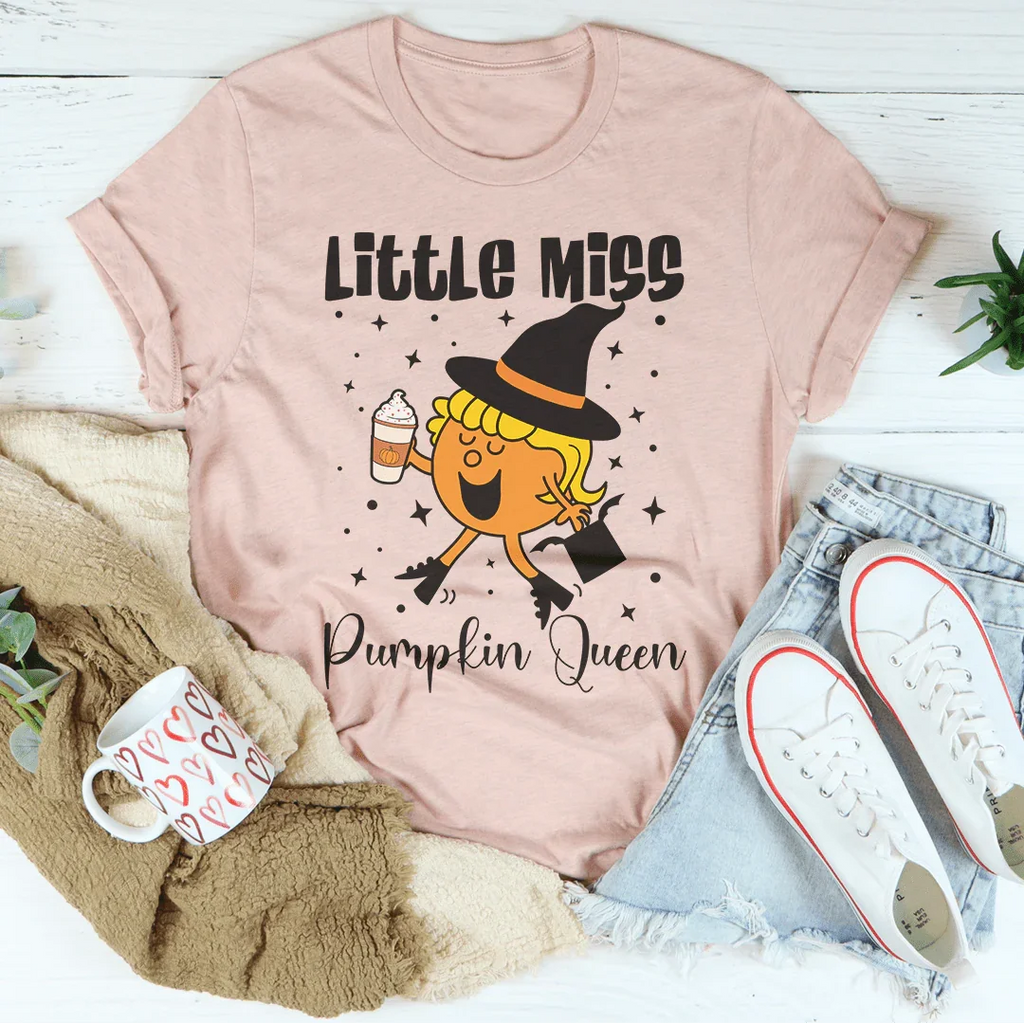 Pumpkin Queen Tee Peachy Sunday