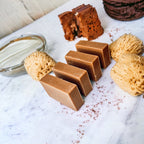 Pumpkin Spice Soap Bar Handmade Organic Shea Butter Cold Process 4.5oz BandsCo Straps