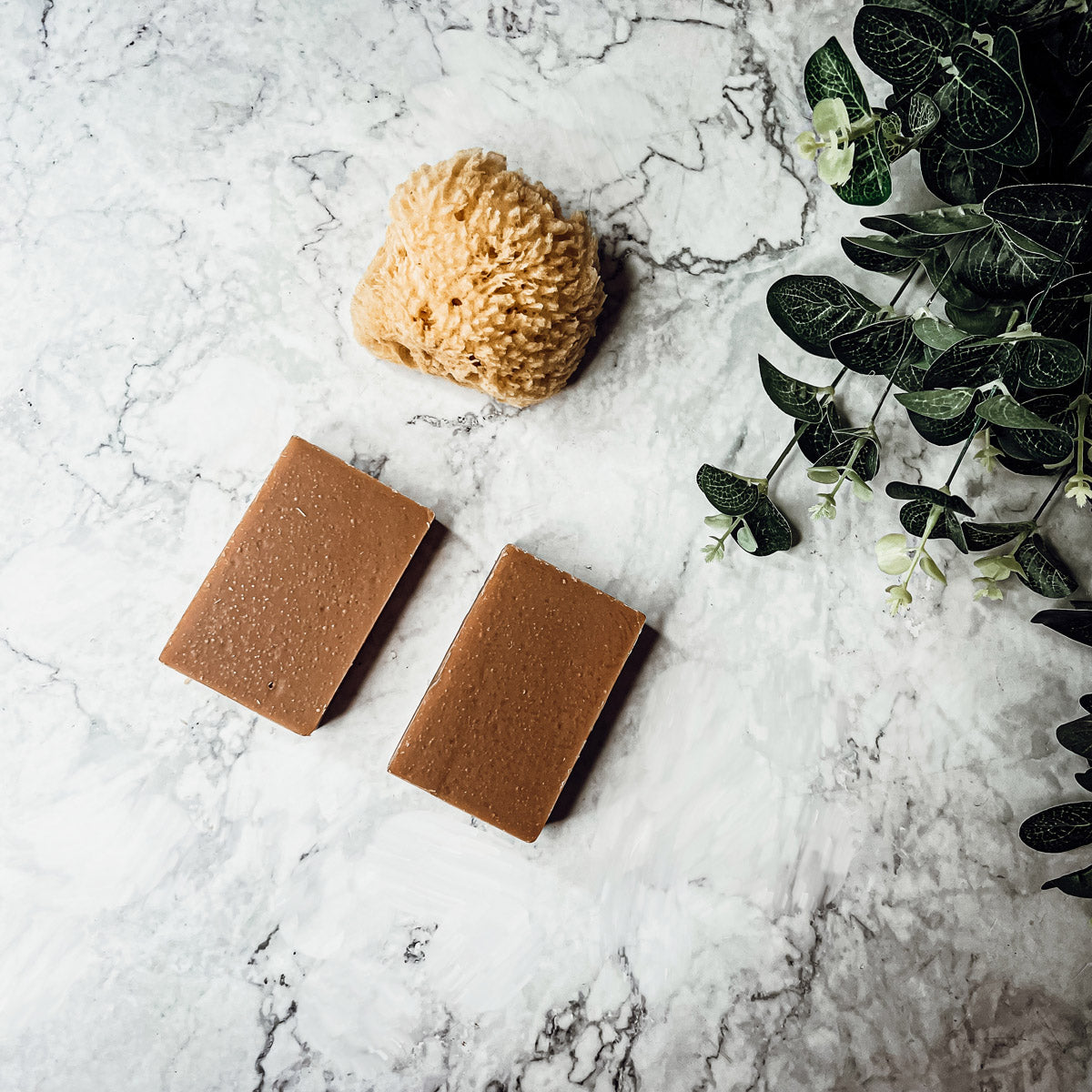 Pumpkin Spice Soap Bar Handmade Organic Shea Butter Cold Process 4.5oz BandsCo Straps