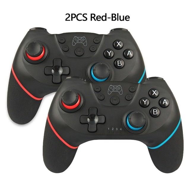 Pure Black Wireless Bluetooth Joystick Gamepad Controller Compatible With PC Laptop Monitor Smart TV Stevvex
