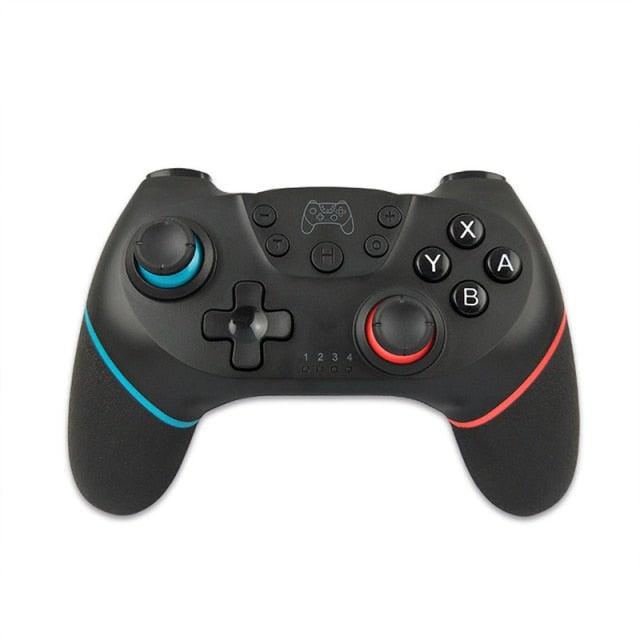 Pure Black Wireless Bluetooth Joystick Gamepad Controller Compatible With PC Laptop Monitor Smart TV Stevvex
