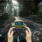 Pure Black Wireless Bluetooth Joystick Gamepad Controller Compatible With PC Laptop Monitor Smart TV Stevvex