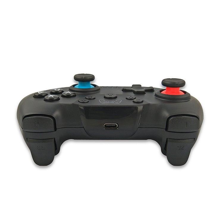 Pure Black Wireless Bluetooth Joystick Gamepad Controller Compatible With PC Laptop Monitor Smart TV Stevvex