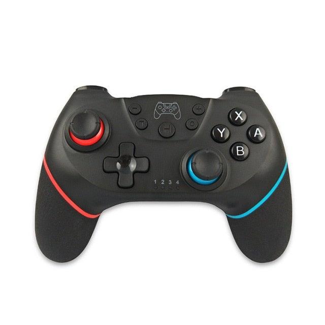 Pure Black Wireless Bluetooth Joystick Gamepad Controller Compatible With PC Laptop Monitor Smart TV Stevvex