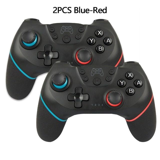 Pure Black Wireless Bluetooth Joystick Gamepad Controller Compatible With PC Laptop Monitor Smart TV Stevvex